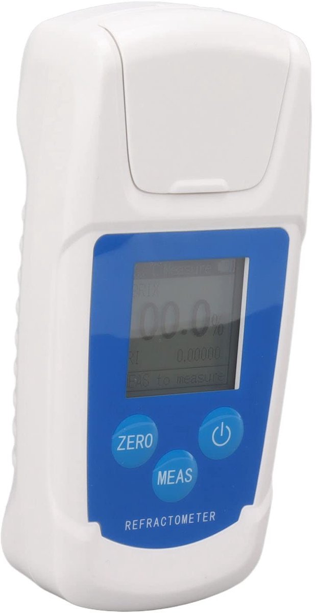 Dailygoods - Dailygoody - Digitale Brix-refractometer - Brix-meter - Hoge nauwkeurigheid - Compact formaat - Sap meten - Geschikt voor voedingsmiddelen en dranken