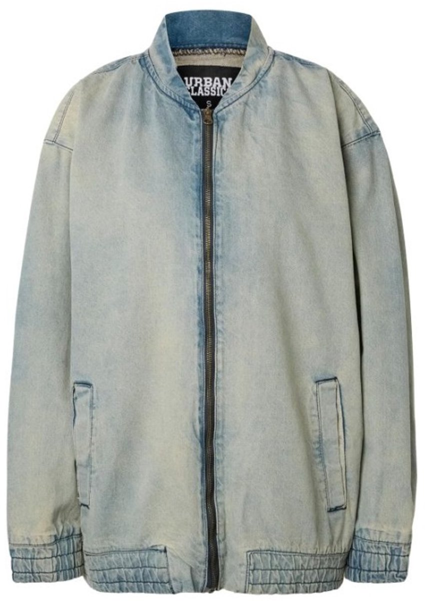 Urban Classics Oversized Skater Jacket XS Blauw