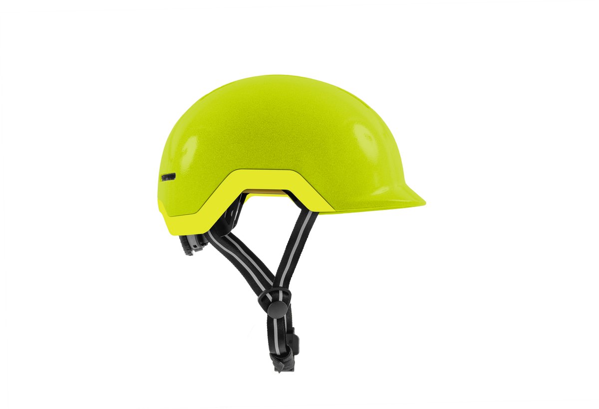 Swivvle® 360° Reflecterende Fietshelm - Model Sirius 2.0 Limited Edition - Limoen Geel - Maat S 51 - 54 cm - Geschikt voor Elektrische Fiets en Speed Pedelec - Mips Systeem