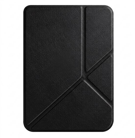 Allvara® Ereader hoes - Kobo Clara BW - Multifunctioneel - Ingebouwde standaard Trifold - Wake/Sleep Cover - 360° Bescherming - Zwart — afbeelding 5