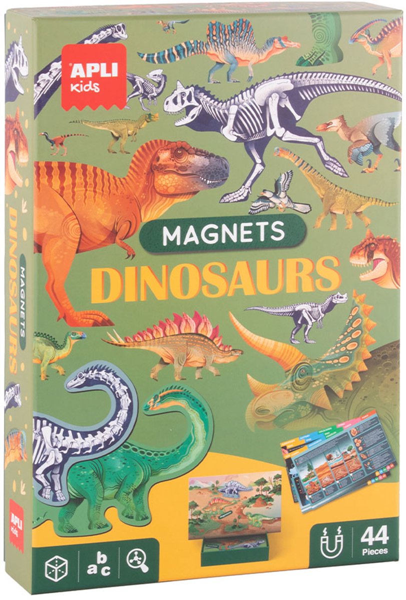 Apli Magneten Set Dino's
