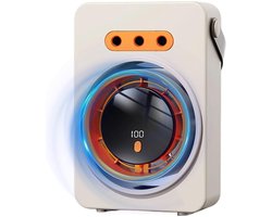 Draagbare vernevelingsventilator | Persoonlijke ventilator met vernevelaar, voor binnen en buiten, tent, bureau, kamer, reizen, vissen, bouwplaats, kamperen, roadtrip en strand（Wit）