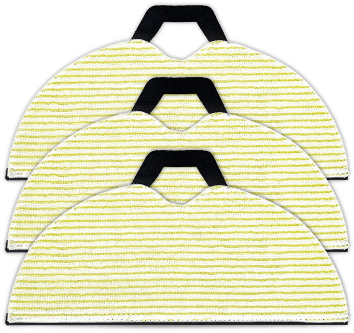 Microvezel vervangingspads, 6 stuks, Geschikt voor RV2001WD, enz.