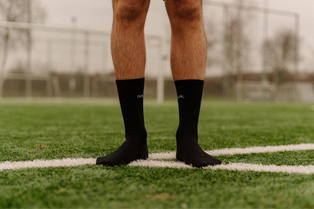 CNTRL Socks - Gripsokken - Zwart
