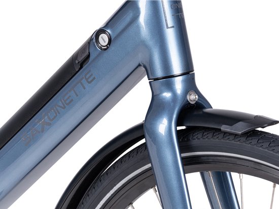 Saxonette Urbano heren ebike 7 sp 11.6 Ah blauw van Saxonette — afbeelding 5