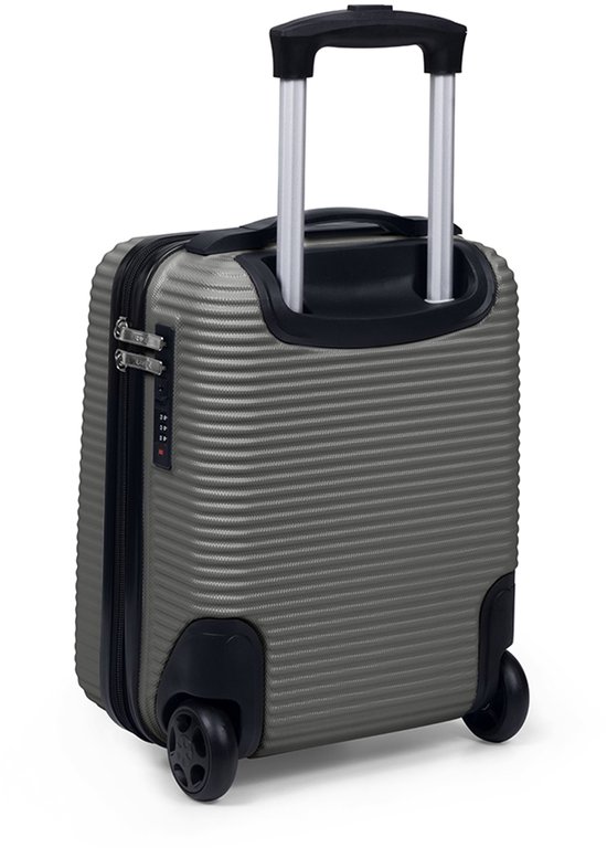 TravelZ Horizon Underseat Koffer 40cm - Lichtgewicht handbagage 20 liter met 2 wielen - Groen