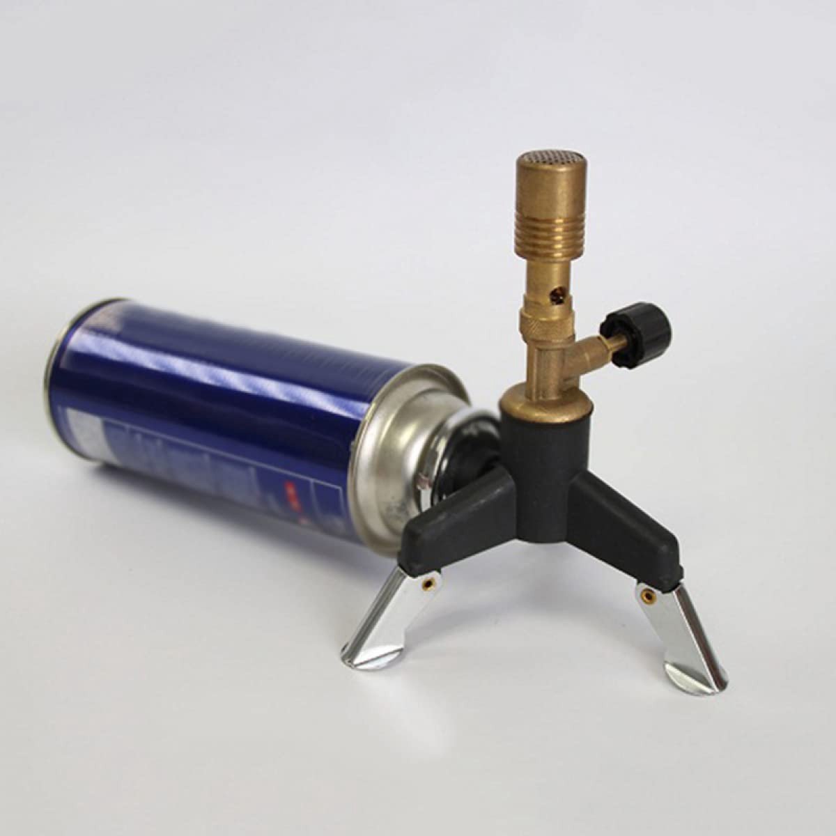 Dailygoods - Dailygoody - Multifunctionele Bunsen Brander - Draagbare Laboratorium Branders - Zwart en Koper - Desinfectie Fakkel - Geschikt voor Laboratoria