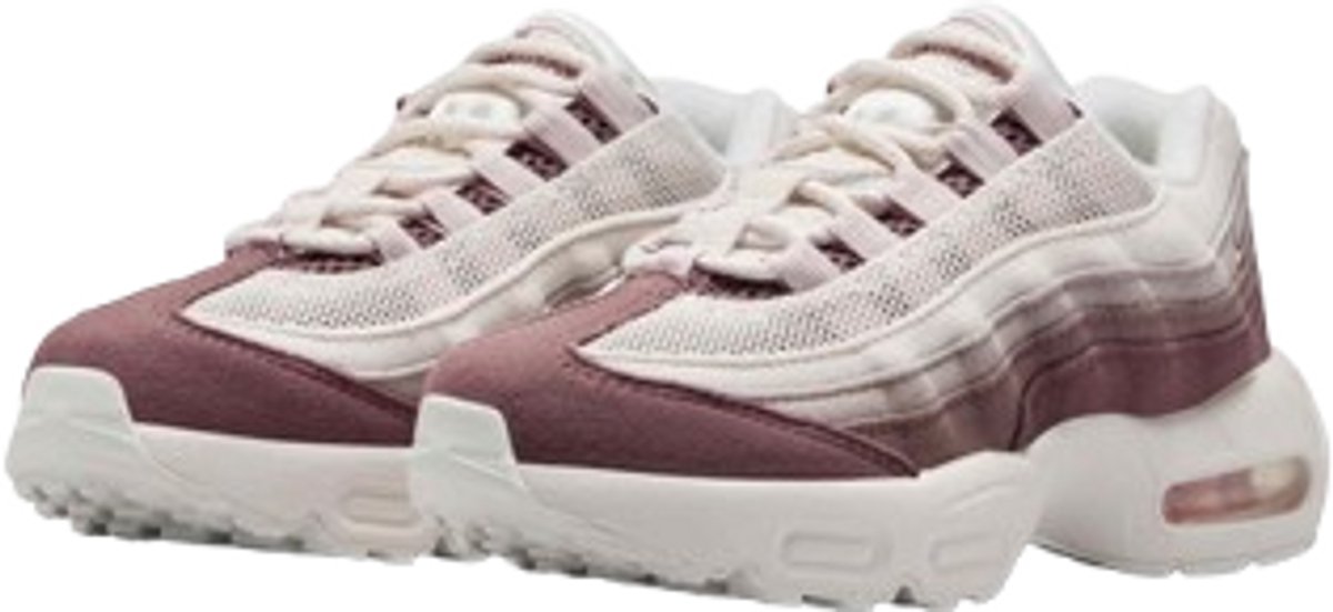Nike Air Max 95 PS “Silt ” Cremekleurige Basis Met Zachtroze En Grijze