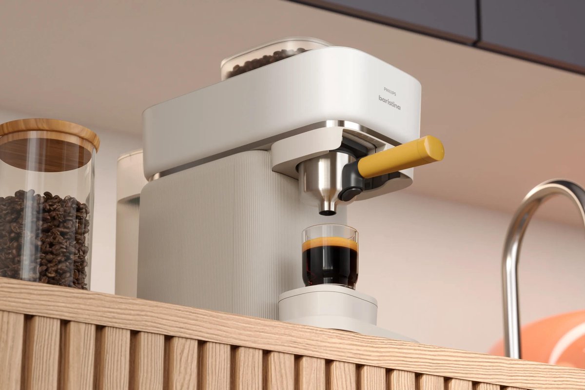 Philips Baristina - BAR300/00 - Espressomachine - Koffiemachine Met Bonen - Wit – foto 8