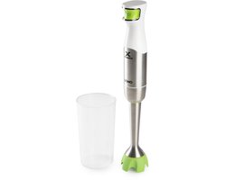 DOMO DO9298M Staafmixer "XPower Flex" - Met Maatbeker - 1200W - RVS - Wit/Groen