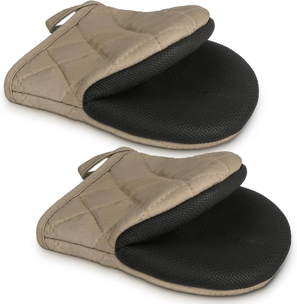 Barbecue en oven handschoenen - Hittebestendige wanten - Set van 2 - One size - keukenwanten