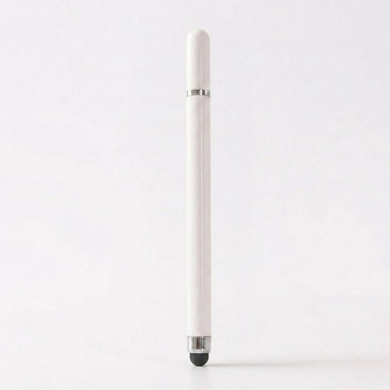 Touchpen Set Zwart en Wit - Stylus Pen voor Tablet en Smartphone - Universeel Geschikt voor iPad iPhone Samsung Android — afbeelding 2