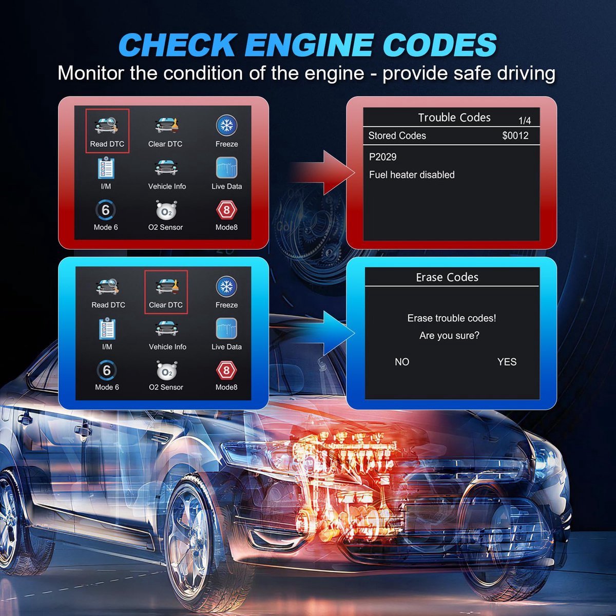 OBD2 Scanner - Auto Uitleesapparatuur thumbnail 2