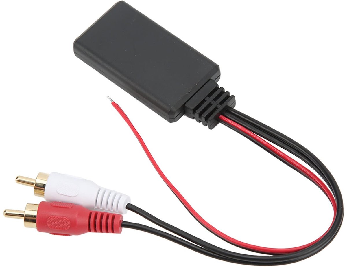 Dailygoods - Draadloze Bluetooth 2RCA AUX-adapter voor Autoradio
