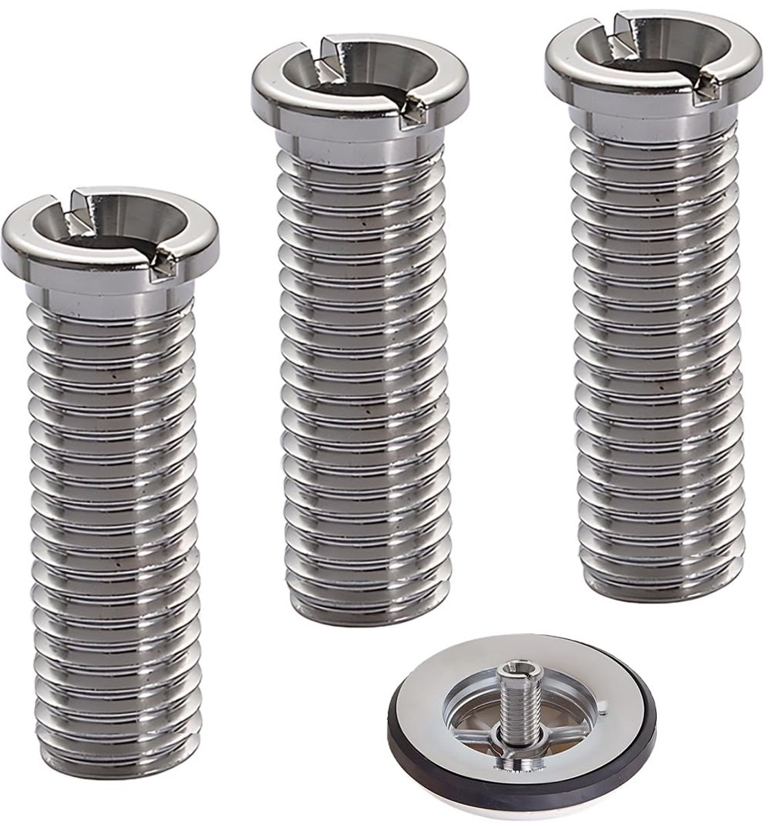 Dailygoods - Set van 3 Holle Schroeven voor Keukenspoelbak en Wastafel