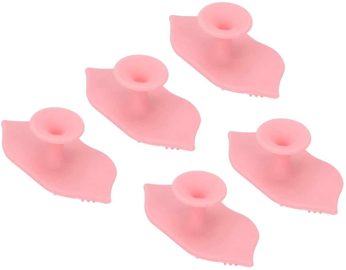 Dailygoods - Dailygoody - Siliconen Exfoliërende Lipborstels - Dieptereiniging - Draagbaar met Zuignap - Zacht en Buigbaar - Poriënreductie - Geschikt voor alle hu.