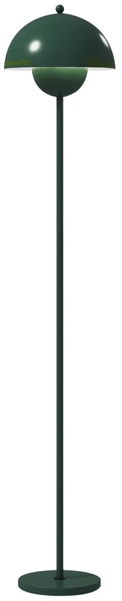 Emvae Vloerlamp - Staande Lamp - Moderne lamp - Met Voetschakelaar - Ø30 x 155 cm - Staal 