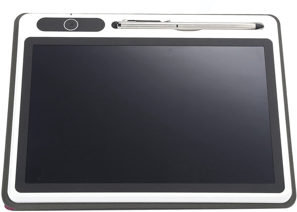 Dailygoods - Dailygoody - Elektronisch Notitieblok - LCD-tablet - Flexibel Tekenblok - 9 Inch - Kunstleren Tas - Zakelijk Notities - Geschikt voor Creatieve Geesten