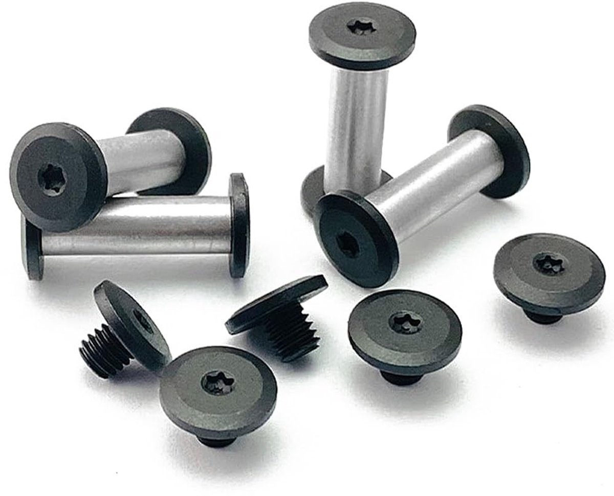 Dailygoods - Set van 10 Roestvrijstalen Schroeven voor Messenreparatie