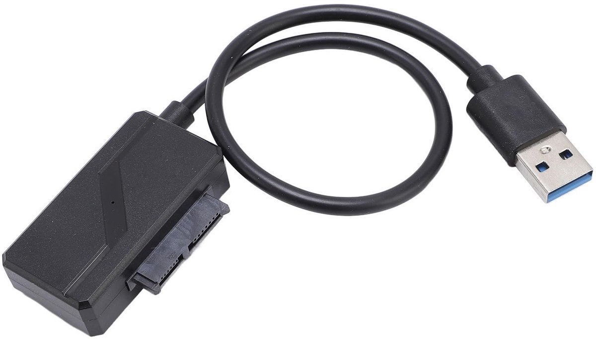 Dailygoods - SATA naar USB 2.0 Adapter voor Externe Harde Schijf Gegevensoverdracht