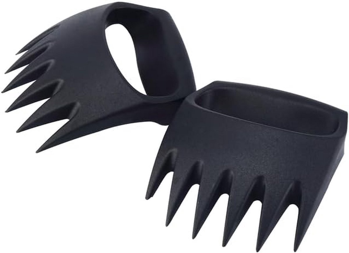Vleesklauwen pulled pork - Barbecue accesoires - Meat shredder claws - Keukenaccessoire