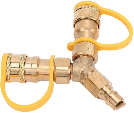 Dailygoods - Gasslang Splitter voor Meerdere Gasapparaten van Dailygoods — afbeelding 2