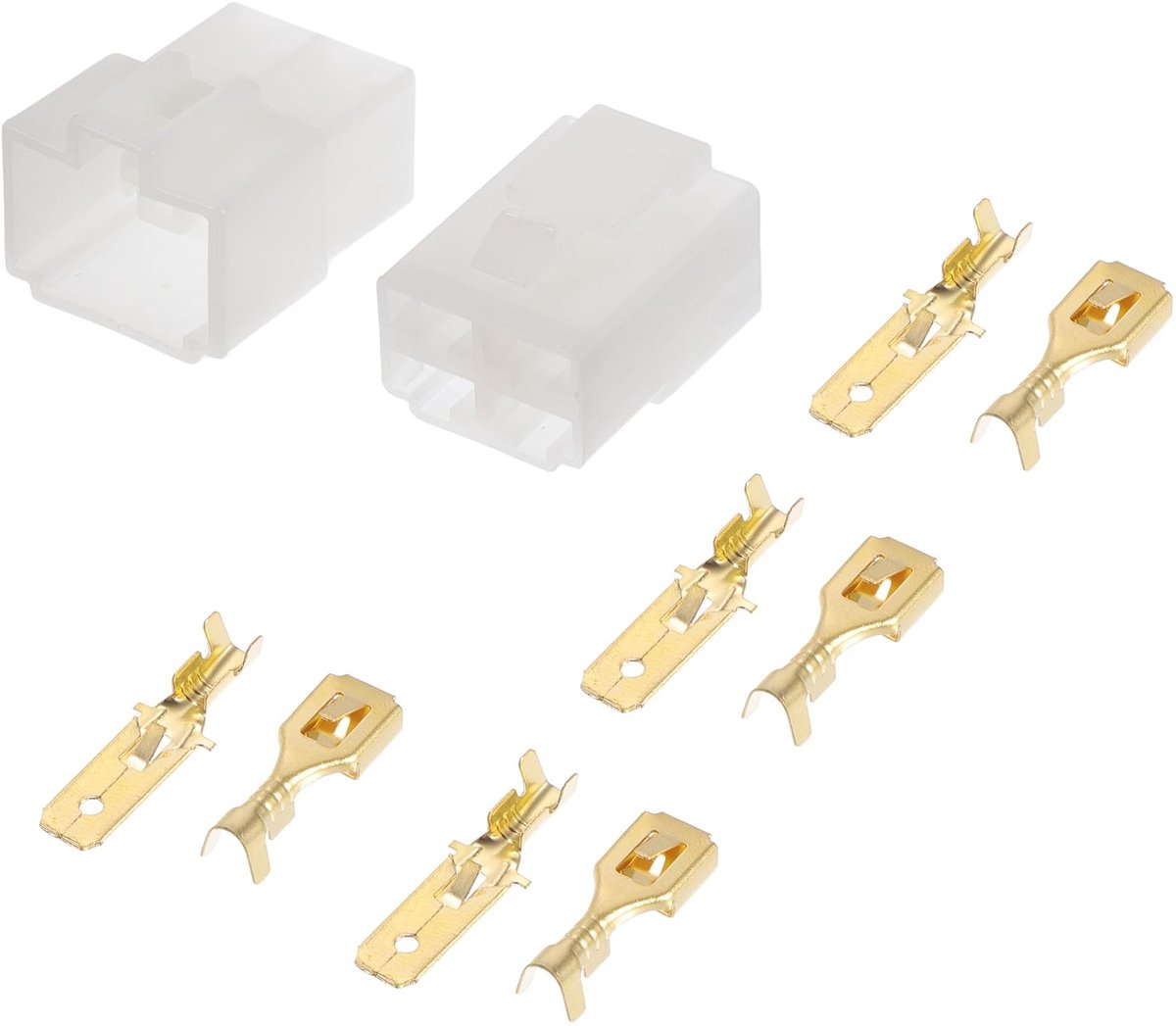 Dailygoods - 4 Pin Waterdichte Auto Elektrische Connector Plug Kit