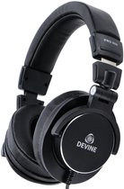 Studio Koptelefoon - incl. mini-jack adapter - Devine PRO 900 - Zwart
