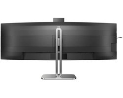 Philips 49B2U5900CH - 49 inch Ultrawide Curved Dual QHD Business Monitor - USB-C 100W - RJ45 - Webcam - 120Hz - 5 jaar garantie