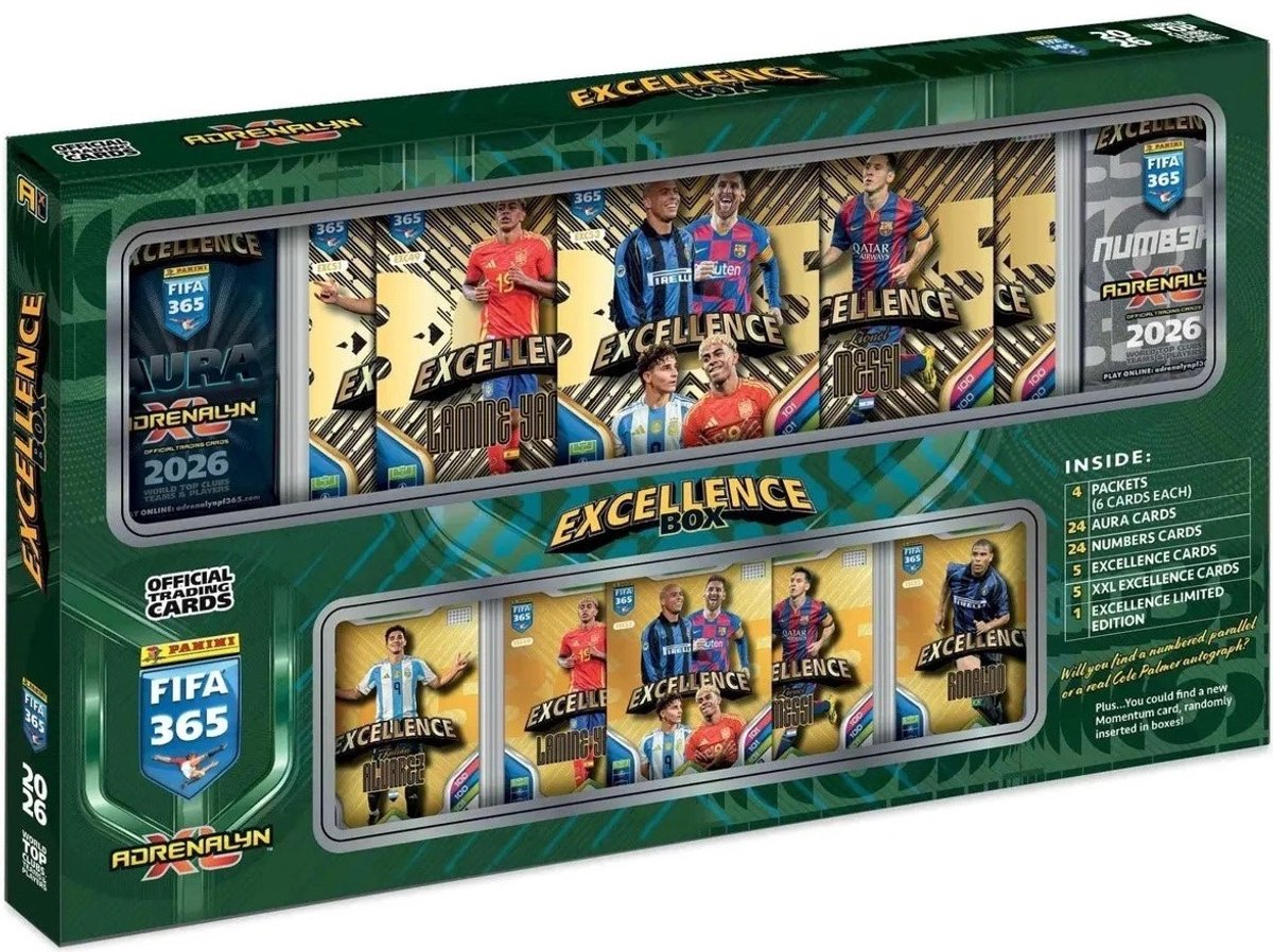 Panini - Adrenalyn XL - FIFA365 - 25/26 - Excellence Box