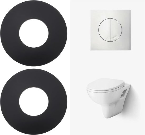 Set van 4 toiletreservoir afdichtingen 65 x 28.5 x 3 mm voor WISA en DAL, waterdicht en duurzaam — afbeelding 5