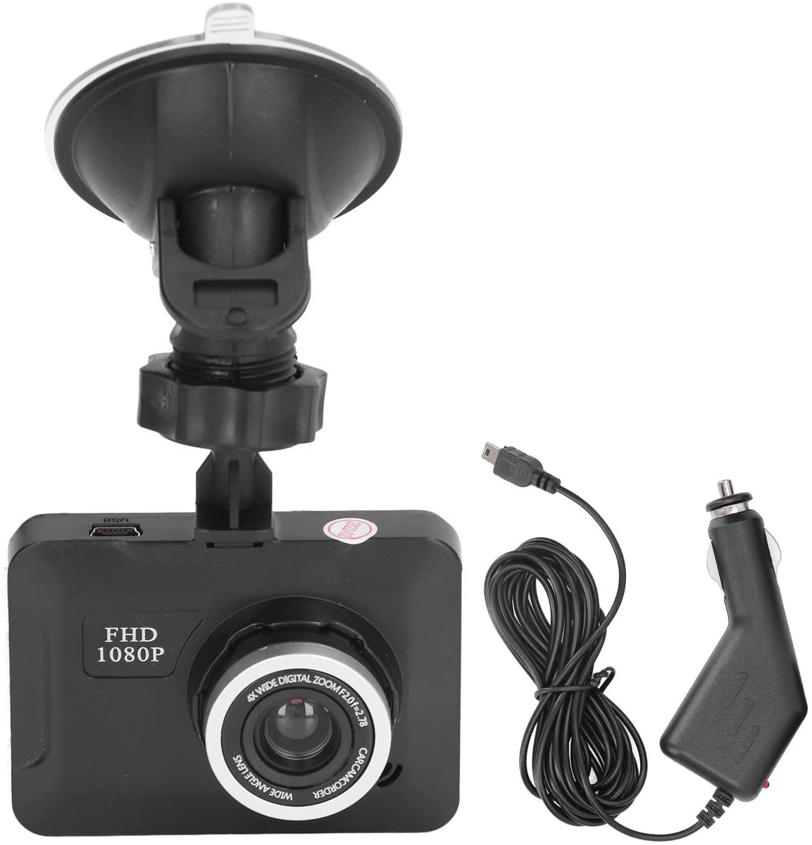 Dailygoods - Dailygoody - Auto Dashcam - Full HD Camera - Bewegingsdetectie - Compact Formaat - Loop Recording - Videobewijs Bescherming - Geschikt voor Auto's...