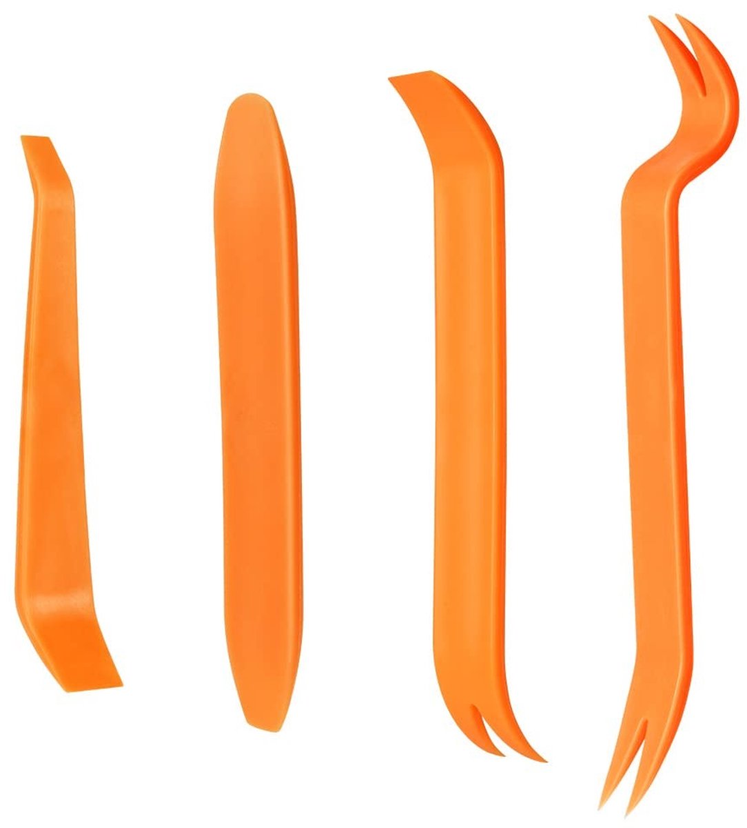 Dailygoods - Dailygoody - Sierlijstwiggen - Demontagegereedschap - Ergonomisch ontwerp - 4pc - Autogereedschap - Voor interieur en bekleding