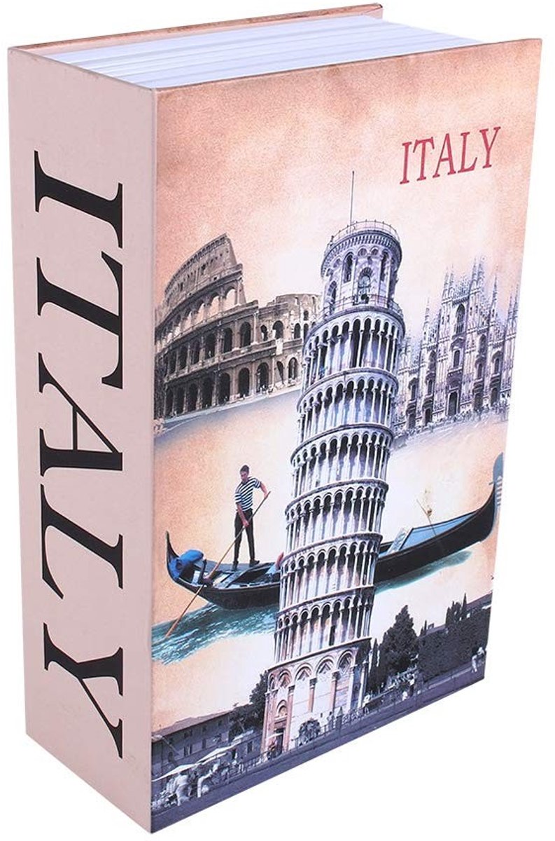 Dailygoods - Dailygoody - Veiligheidswoordenboek - Verstevigde beveiliging - Draagbaar en praktisch - Italië type - Verstevigde beveiliging - Ideaal voor thuis en ...