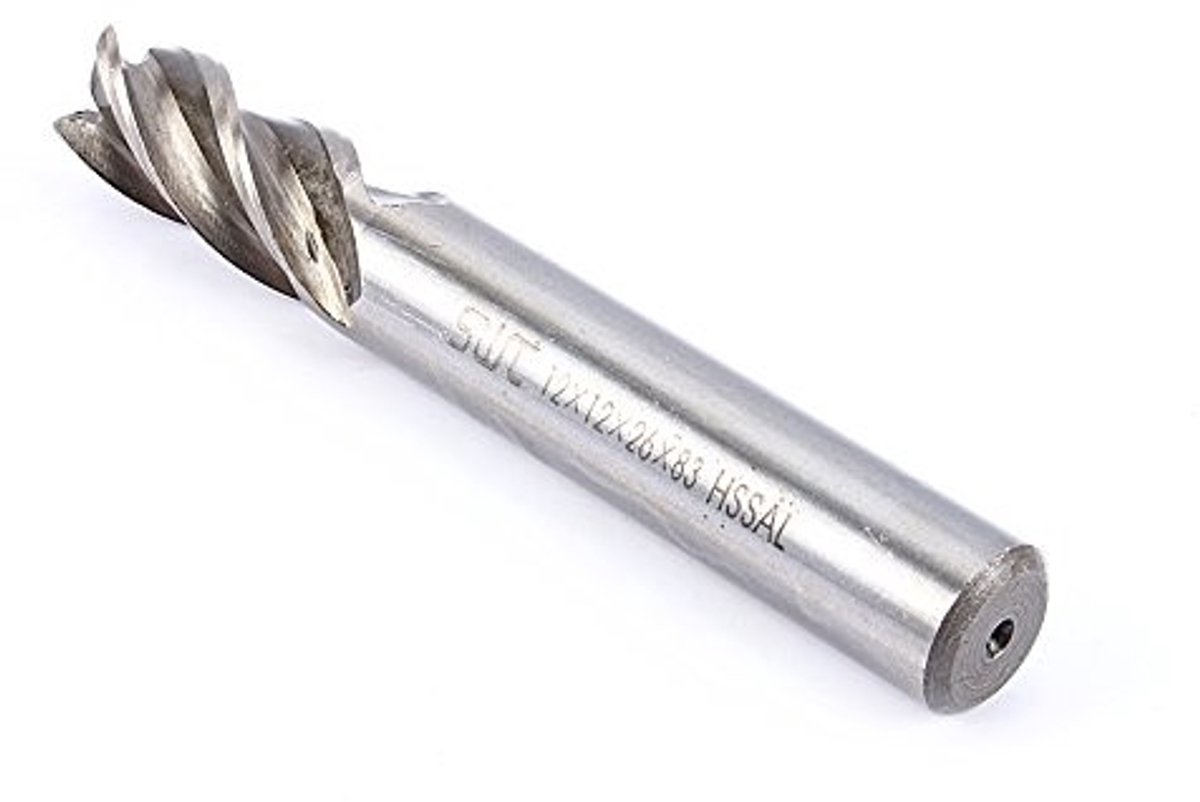 Dailygoods - Dailygoody Shank Milling Cutter - Freesboor - Robuust en duurzaam - 12 mm - Precisie snijgereedschap - Geschikt voor bewerking - 12 mm