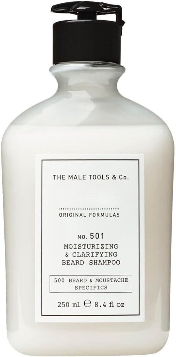Baardshampoo - Baard & Snor - Nº501 Hydraterende & Verhelderende Baardshampoo - 250 Ml