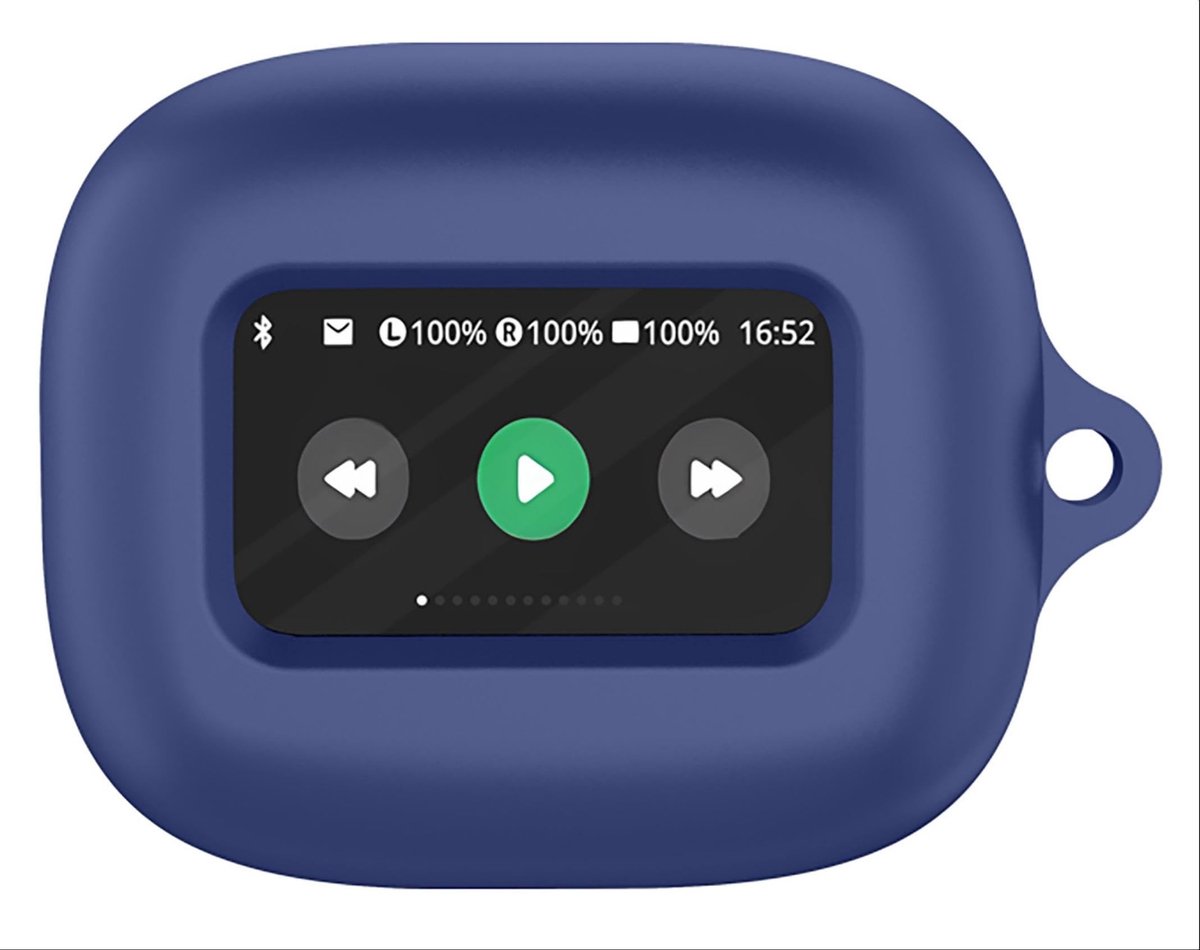 Dailygoods - Dailygoody - Hoesjes - Siliconen hoes - Lichtgewicht en schokbestendig - Donkerblauw - Krasbestendig - Geschikt voor Live Beam 3