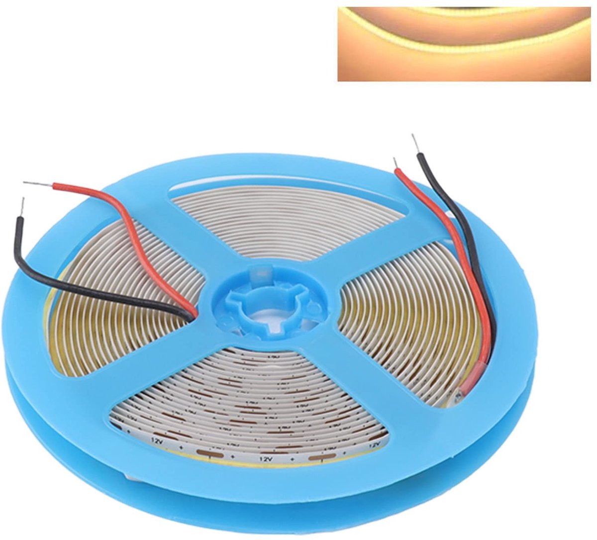 Dailygoods - COB LED Strip 5m Warmwit 3000K Flexibel