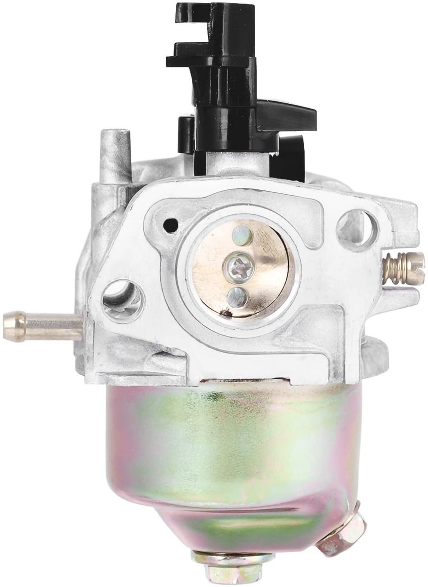 Dailygoody - Carburateur 2KW Generator - Duurzaam - Betrouwbaar - Voor GX160 GX200 - Geschikt voor Houtklover - Pakket met Isolator en Pakkingen