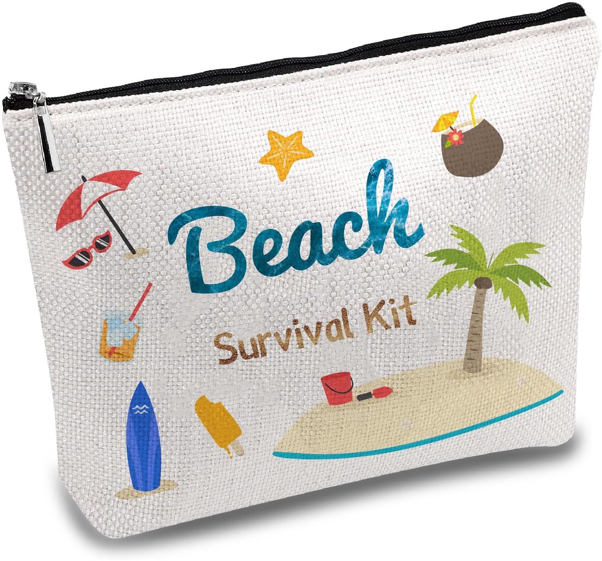Dailygoody - Verpleegkundige make-uptas - Multifunctionele etui - Canvas toilettas - Handig voor verpleegkundigen - Perfect voor onderweg - Mooi gesch..