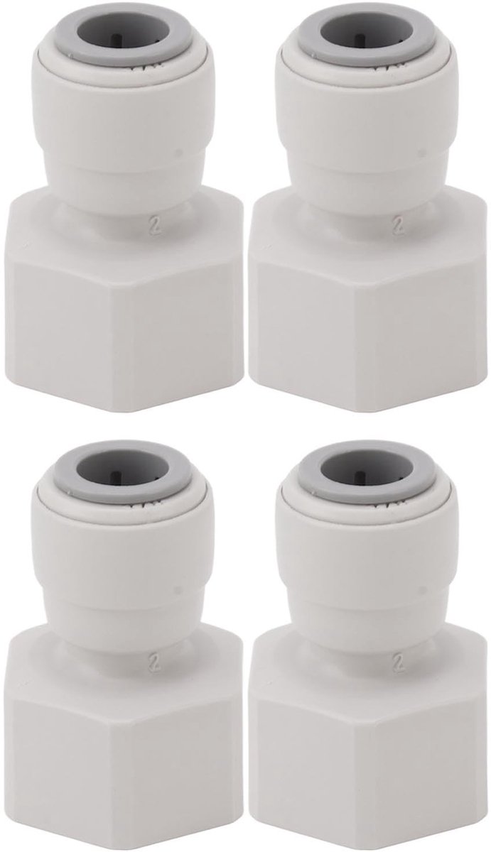 Dailygoods - Dailygoody - Adapter voor Biermachine - 4 Stuks - Geschikt voor Bier- en Wijntappen - Ideaal voor Feestjes - Perfecte Tapervaring - Eenvoudig te Gebru..
