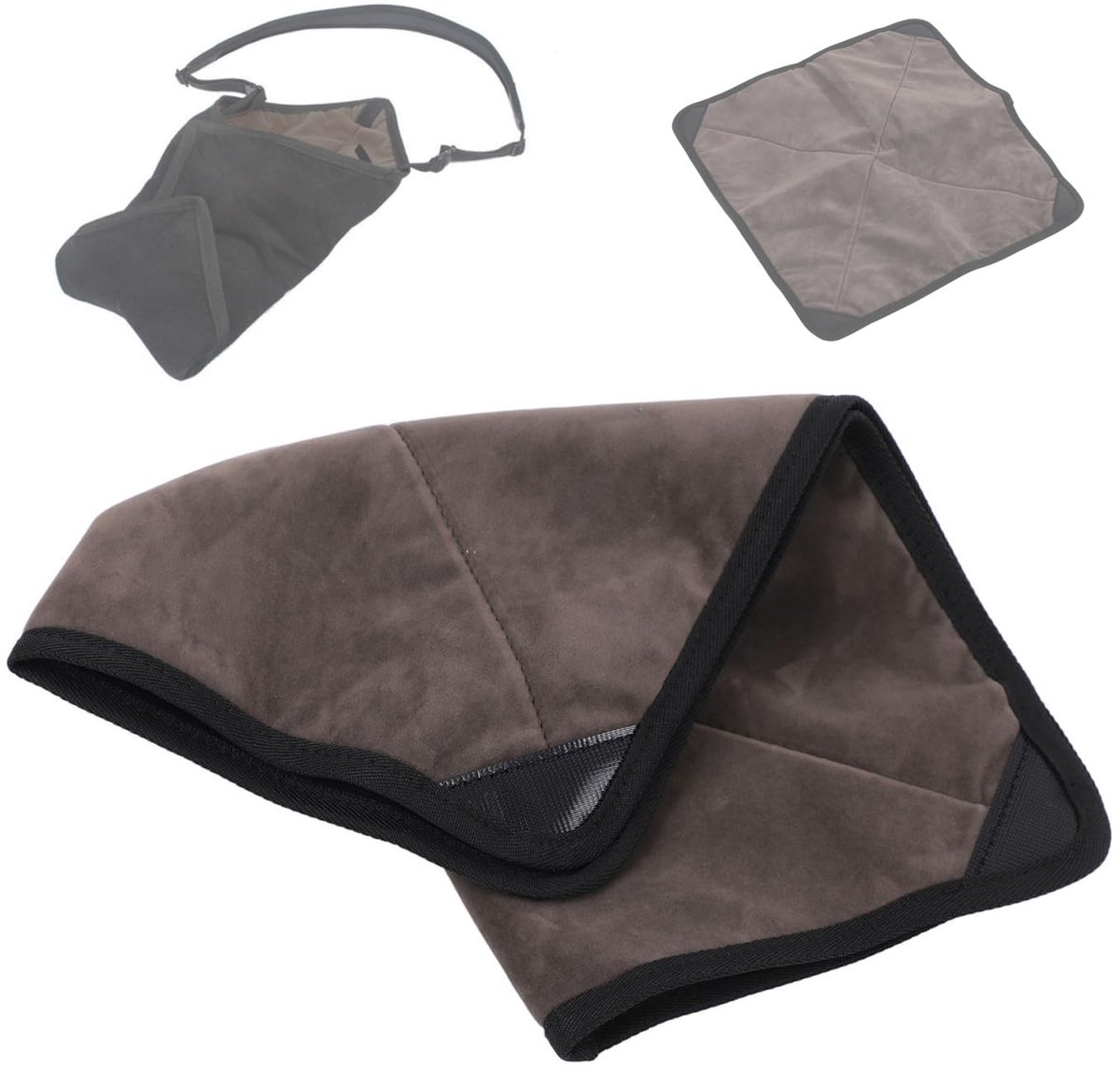 Dailygoods - Dailygoody - Camera Wrap Doek - Beschermende Camera Cover - Grijs - Verstelbaar - Lens Protector - Voor Kleine en Grote Camera's