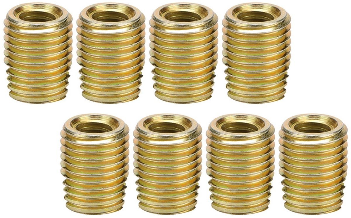 Dailygoods - Dailygoody - Thread Inserts - 20 Stuks - Zelftappende Schroef Reparatie - Carbon Staal - M3x0.5/M5x0.5 - Duurzaam en Betrouwbaar - Ideaal voor Mechani
