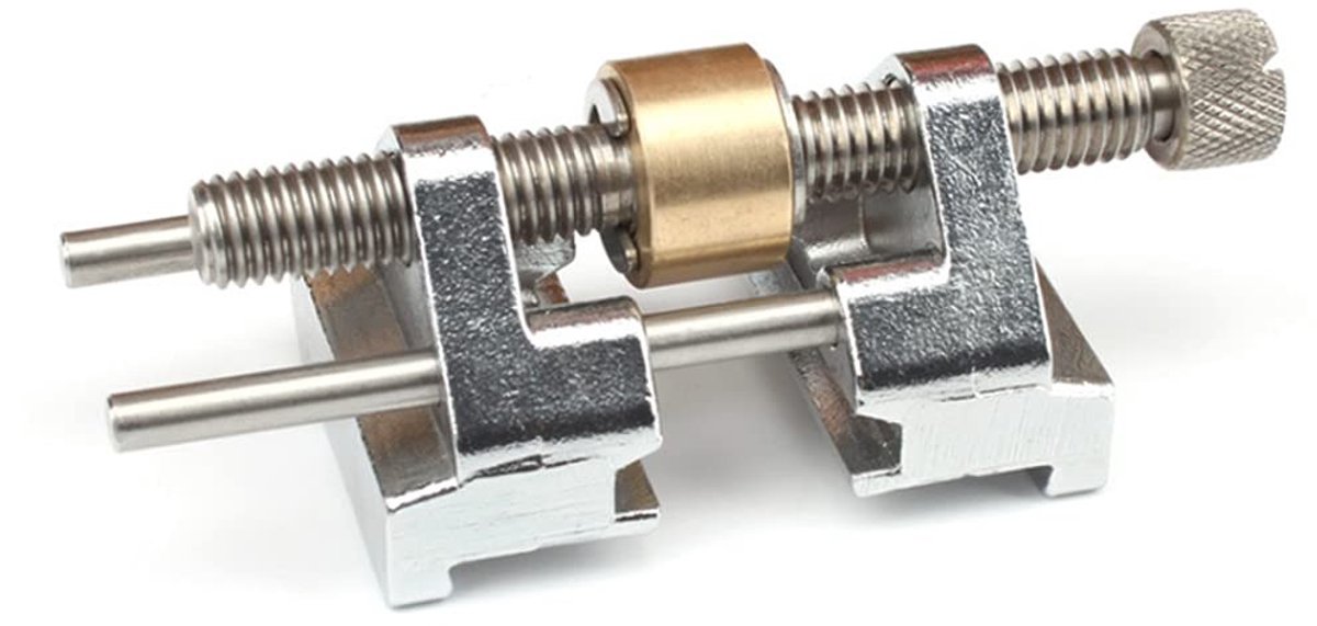Dailygoods - Dailygoody - Metalen Honing Gids - Slijpen Systeem - Duurzaam en Handig - Zilver - Vliegtuig en Beitel - Voor Precisie en Kwaliteit - 82 mm Snijbreedt