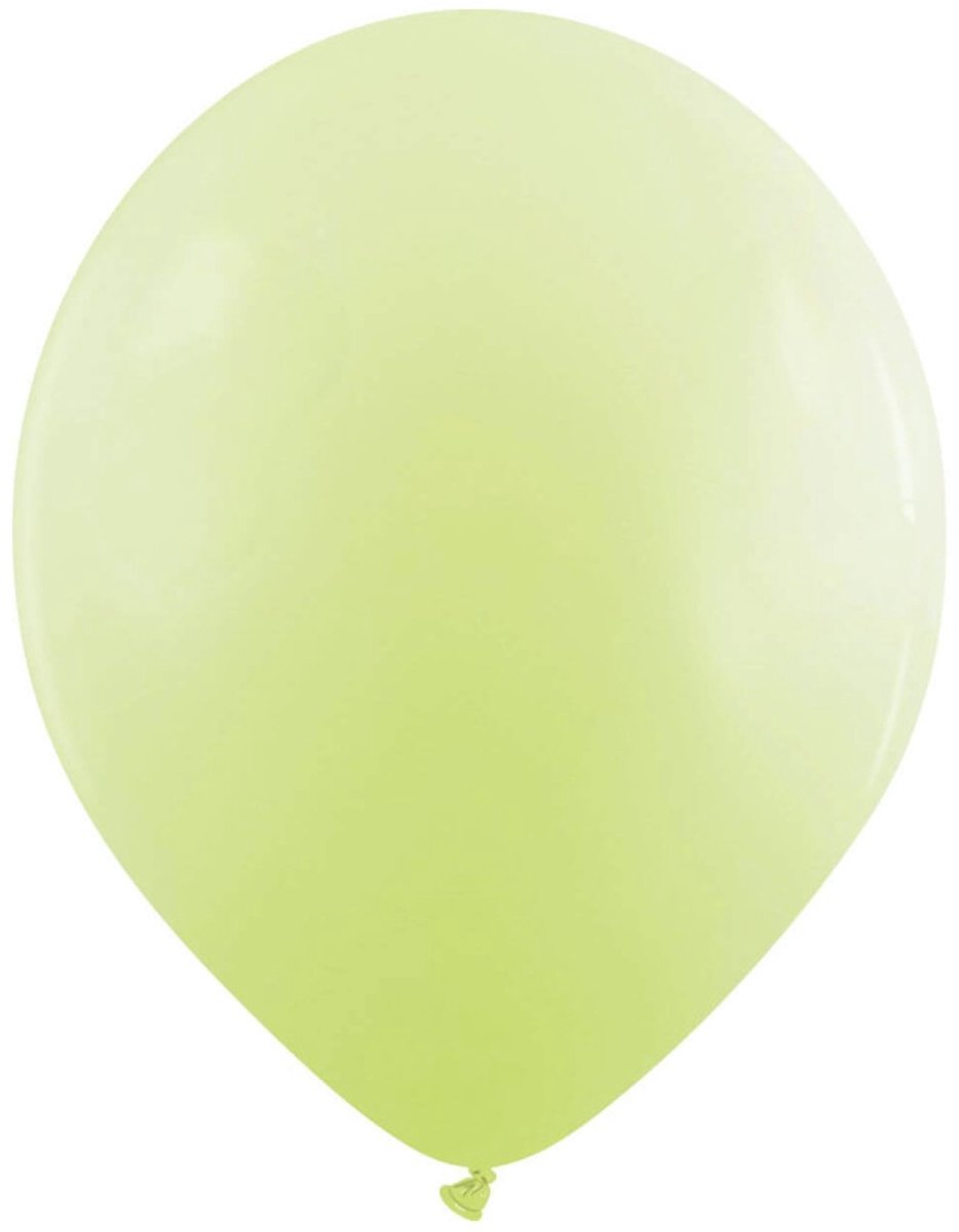 100x (±) ballonnen van 30 cm (12 inch) olijfgroene, modieuze matte kleur