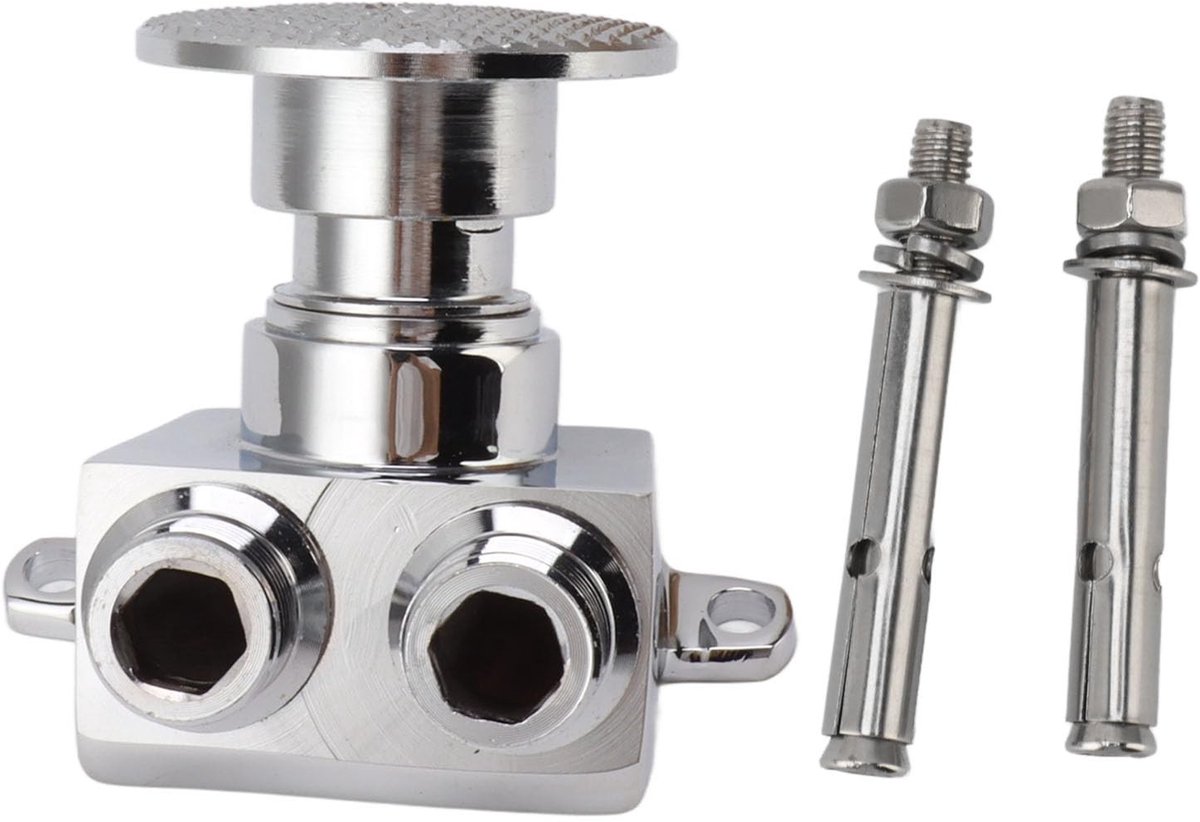Dailygoods - Cosensi - Dailygoody - Foot Pedal Water Valve - Touchless Waterkraan - Duurzaam en Betrouwbaar - S - Eenvoudige installatie - Ideaal voor badkamer - Voorzien va...