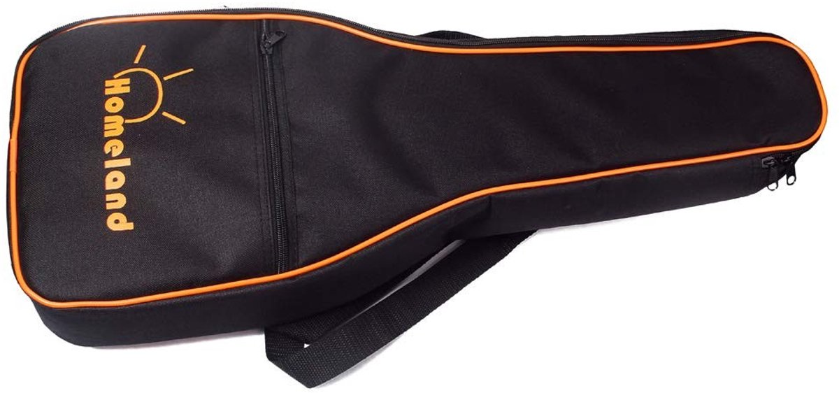 Dailygoods - Dailygoody - Ukulele Gigbag - Waterbestendig - Zwart - Ukelele Tas - Perfect voor Tenor Ukelele - Ideaal voor Transport en Bescherming