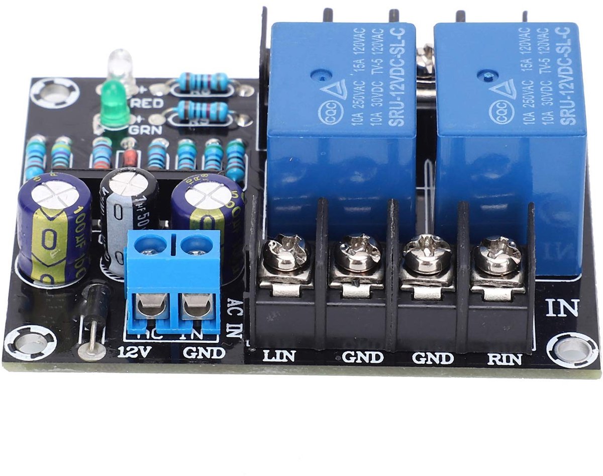 Dailygoods - Dailygoody - Speaker Protection Amp Board - Dual Channel - Betrouwbare bescherming - Compact formaat - Geluidskwaliteit - Geschikt voor audioapparatuu