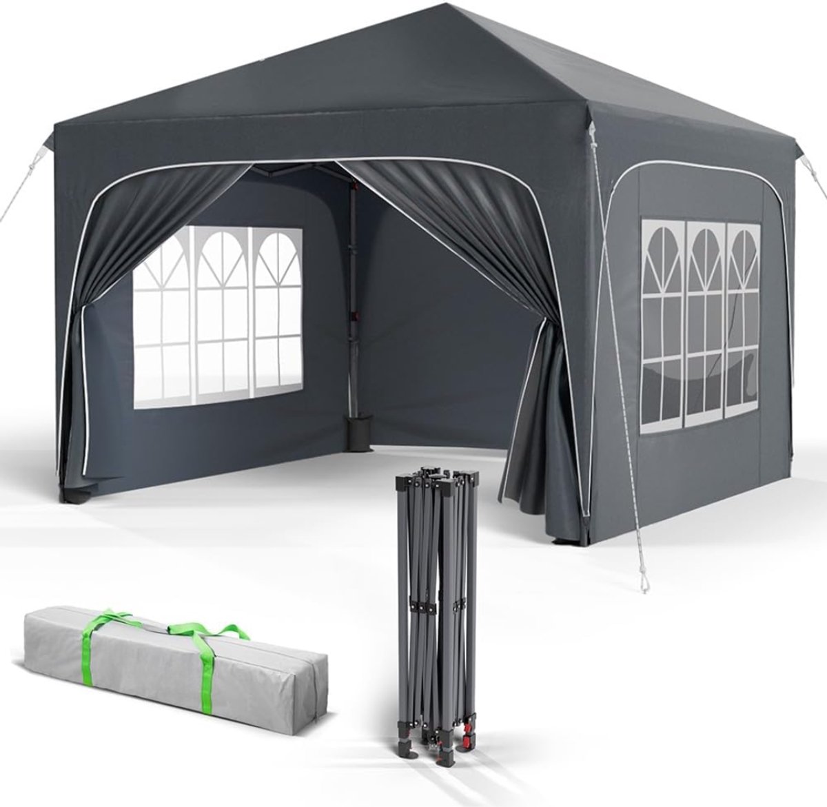 VLSelect® Partytent Opvouwbaar - Feesttent - Paviljoen - 3x3M