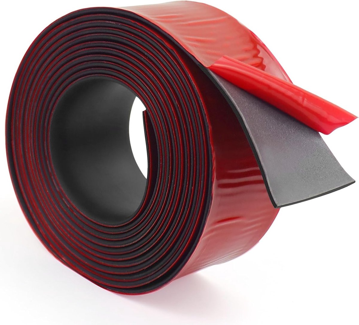 Zelfklevende Neopreen Rubber Strips voor DIY, Vloerbedekking, Bescherming en Antivibratie - 50mm x 1.5mm